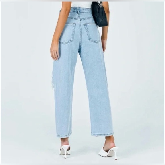 Princess Polly Oxford Mom Jeans. Size 6 - Picture 2 of 11